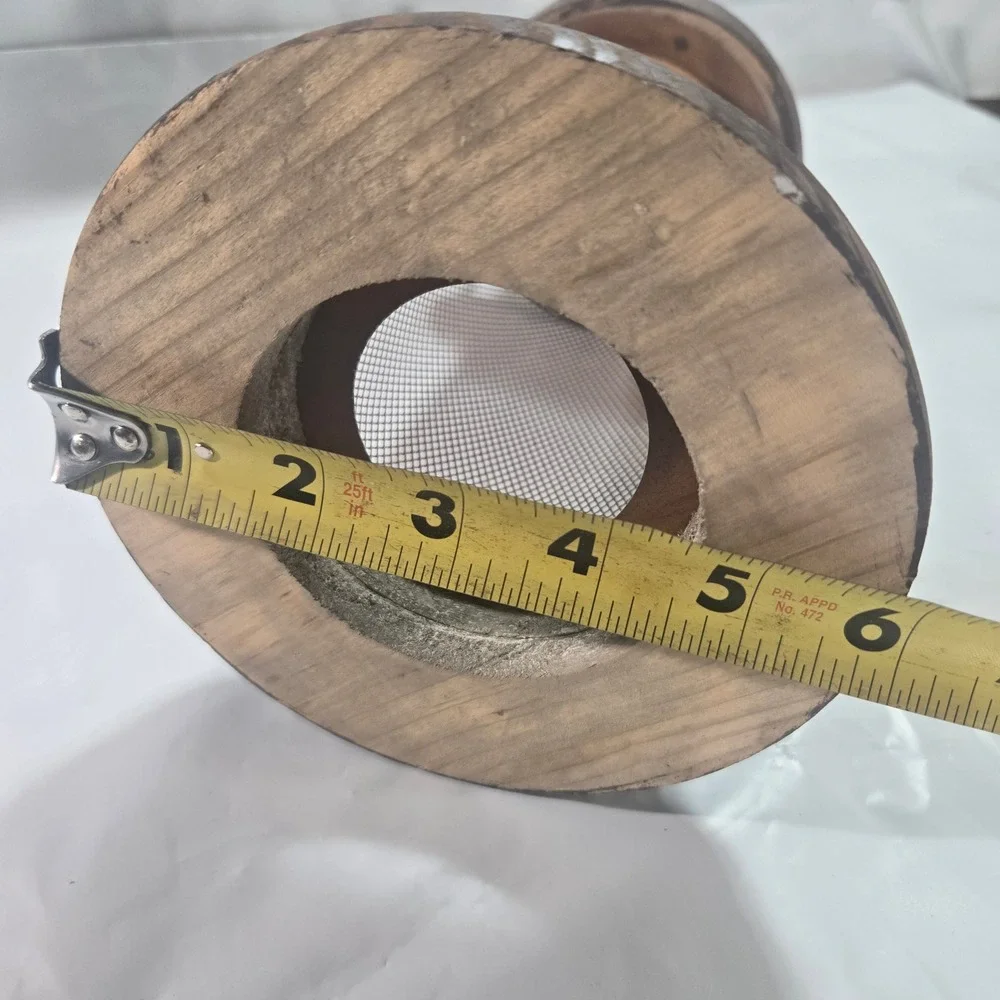 Rustic Wood Metal Lighthouse Decorative Nautical Tea Light Candle Holder Lantern